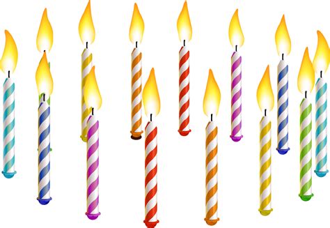 Birthday Cake Candles Png Clip Art Image In Birthday Cake Clip | The Best Porn Website