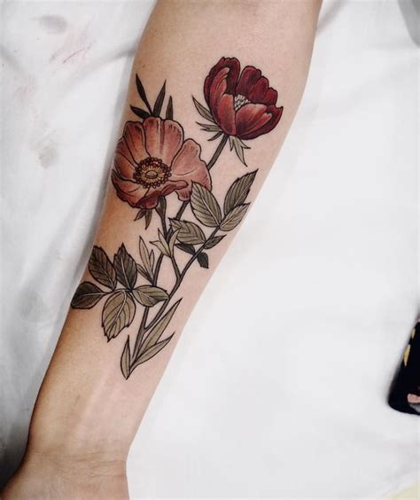 Bouquet tattoo, Body tattoos, Tattoos