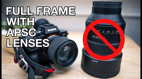 Why I like to use APS-C Lenses on a Full-Frame Camera | Gaston S Photo - YouTube