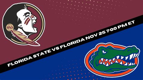 Florida State Seminoles vs Florida Gators Prediction and Picks ...