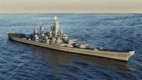 3D model Battleship USS Iowa | CGTrader