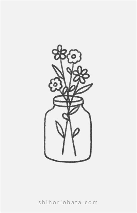 30 Easy Flower Drawing Ideas