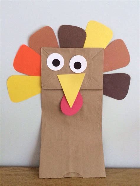 20 Fun and Crafty Paper Bag Turkey Projects - Guide Patterns