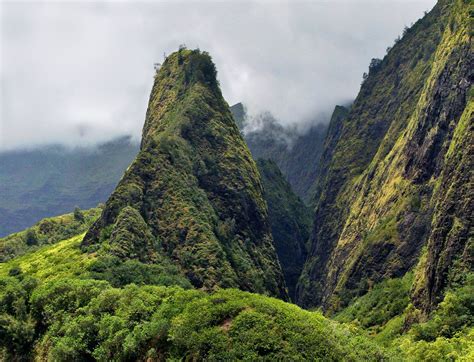 'Iao Needle, Maui, Hawaii - Commonly called 'Iao Needle, the traditional Hawaiian name for this ...