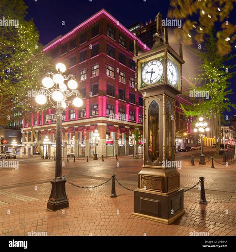 Steam Clock, Gastown, Vancouver Stock Photo - Alamy