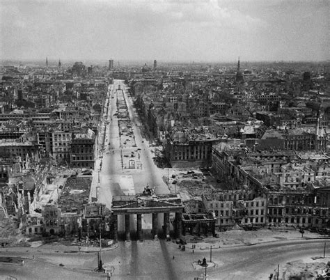 Berlin at the end of the War, 1945