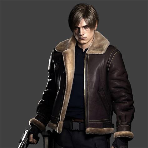 Leon Kennedy Resident Evil Leather Jacket | ubicaciondepersonas.cdmx.gob.mx