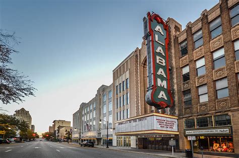 Birmingham Theater in Birmingham Alabama Horizontal Photograph by Michael Thomas - Fine Art America