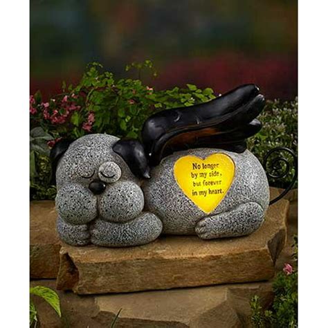 Solar Pet Memorial Statues Dog - Walmart.com - Walmart.com