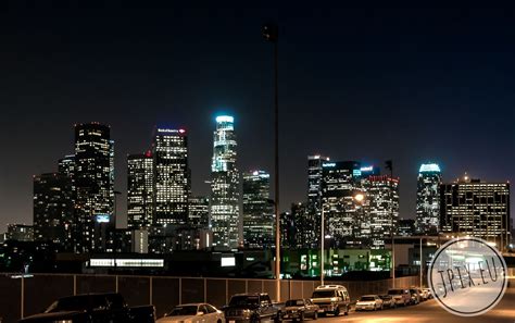 Skyline of Downtown Los Angeles, USA