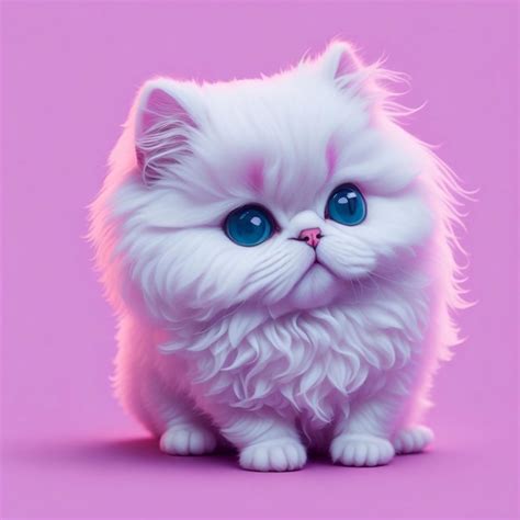 Premium AI Image | Cute Kitten Baby Cat Sticker