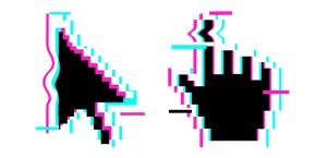 Chrome Dino T-Rex cursor – Custom Cursor