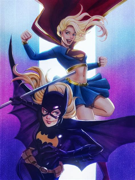 [Fan Art]Batgirl and Supergirl by Protokitty : r/stephaniebrown