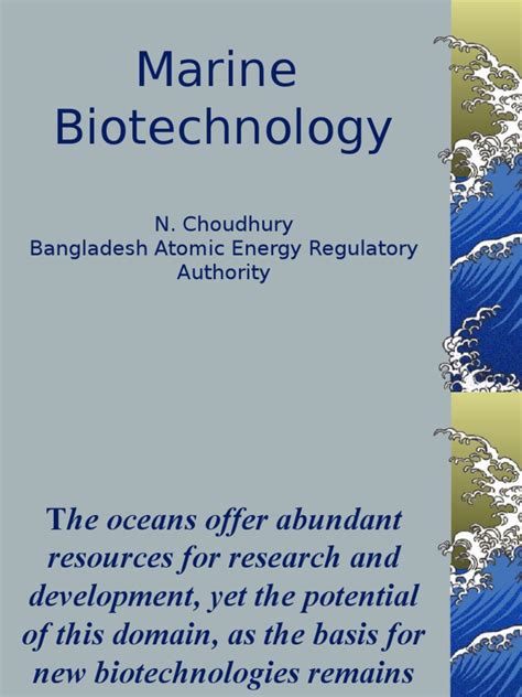 Marine Biotechnology 1 | Archaea | Microorganism