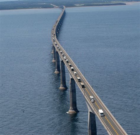 The Confederation Bridge , Canada - Longest Bridges