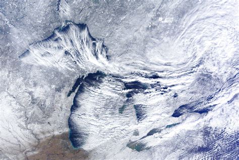 Lake effect snow: What, why and how? | NOAA Great Lakes Environmental ...