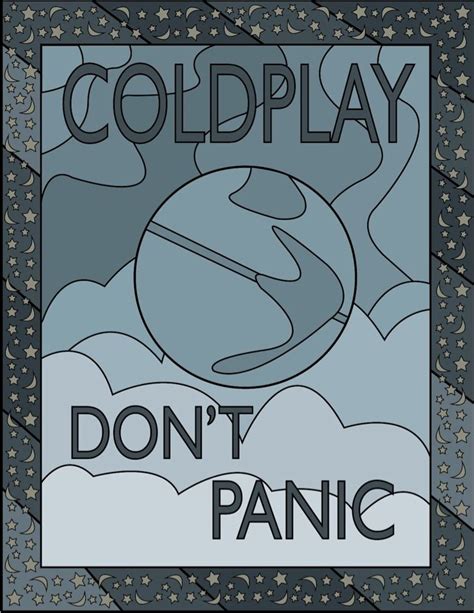 coldplay poster in 2024 | Coldplay poster, Coldplay lyrics, Poster prints