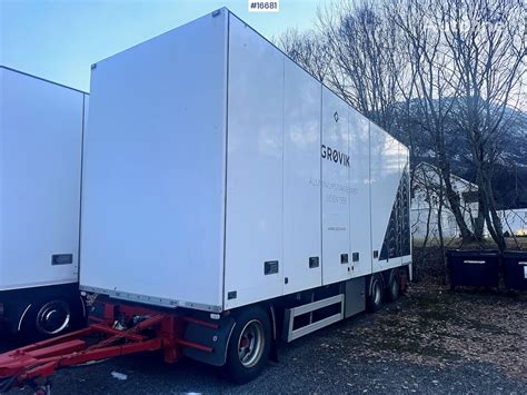 2007 Trailer-bygg Trailer w/ full side opening closed box trailer for sale Norway HEIMDAL, UN37691