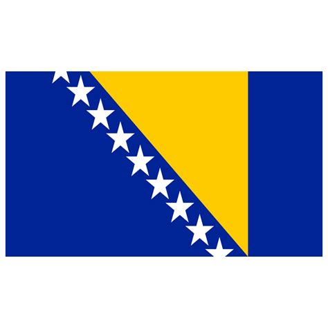 Federation of Bosnia and Herzegovina Flag Color Codes