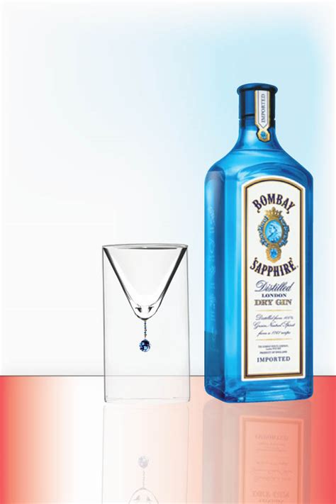 Bombay Sapphire Martini Glass concept by Lucy Stein at Coroflot.com