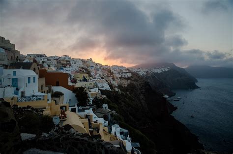 - sunrise in oia - greece july 2016