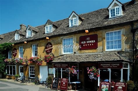 "Old Stocks Inn, Stow on the Wold, Cotswolds, England" by rodsfotos | Redbubble