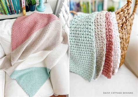 Corner to Corner Crochet Blanket Pattern - Daisy Cottage Designs