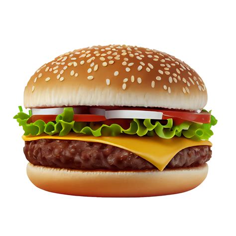 Hamburger Transparent Background