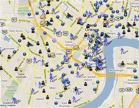 New Orleans Crime Map