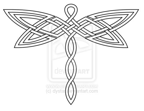 Celtic dragonfly | Celtic knot designs, Celtic tattoos, Celtic knot