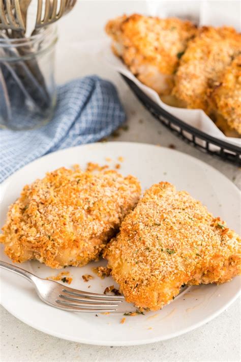 Panko Oven Fried Chicken - Made To Be A Momma