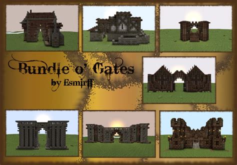 Bundle o' Gates -- Medieval/Fantasy Minecraft Map