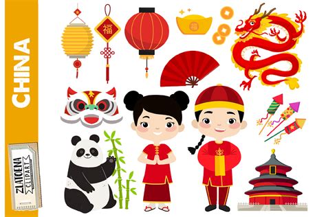 Chinese Clipart Asian Clip Art China Graphic by Zlatoena Clipart ...