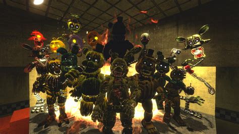 [Fnaf/Gmod] The Fnaf 3 Animatronics Version 4 by devastatorst on DeviantArt