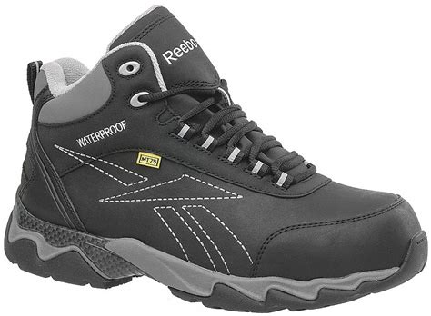 REEBOK Athletic High-Top, 9-1/2, M, Men's, Black, Composite Toe Type, 1 PR - 45JN85|RB1067 ...