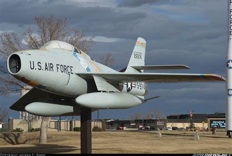 Republic F-84F Thunderstreak - USA - Air Force | Aviation Photo #1299736 | Airliners.net