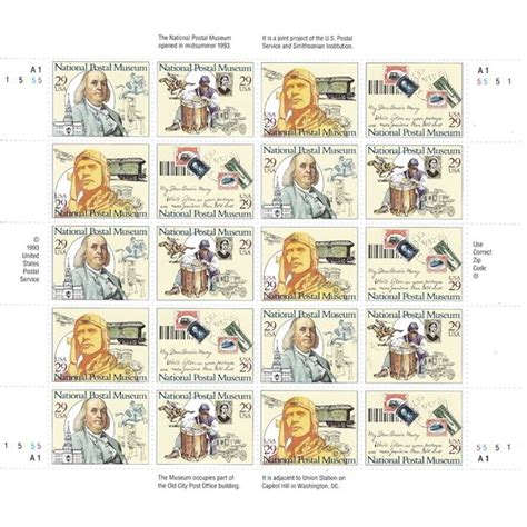 National Postal Museum Stamps