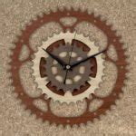 Laser Cut Steampunk Wall Clock Gear Clock Wall Decor Free Vector - Dezin.info