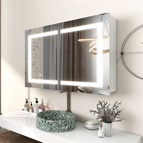 Buy MIRPLUS 36 x 30 inch Bathroom Medicine Cabinet with Mirror ...