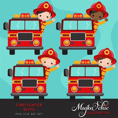 Download High Quality firefighter clipart fire truck Transparent PNG Images - Art Prim clip arts ...