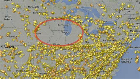 This Map Shows Why Air Traffic In America Is So Screwed