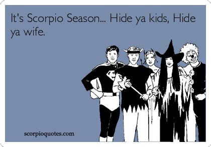 16 Scorpio Season Meme | Scorpio Quotes