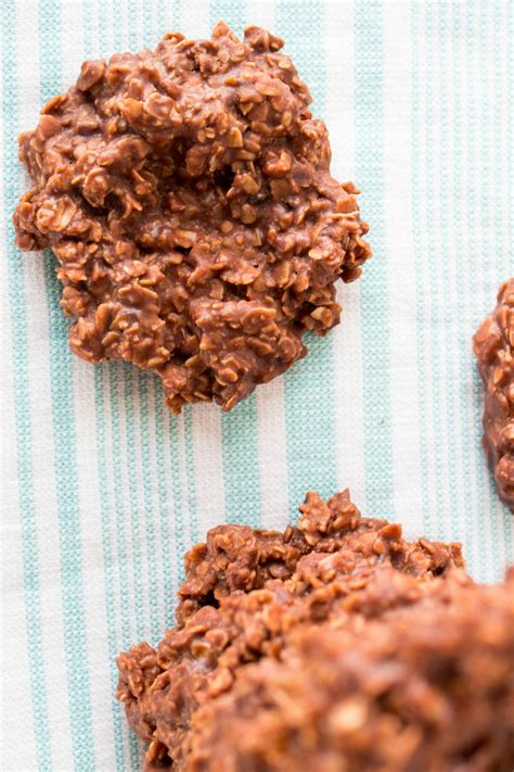 Chocolate Oatmeal No Bake Cookies (without peanut butter)