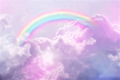 Rainbow Cloud Wallpapers - Top Free Rainbow Cloud Backgrounds ...