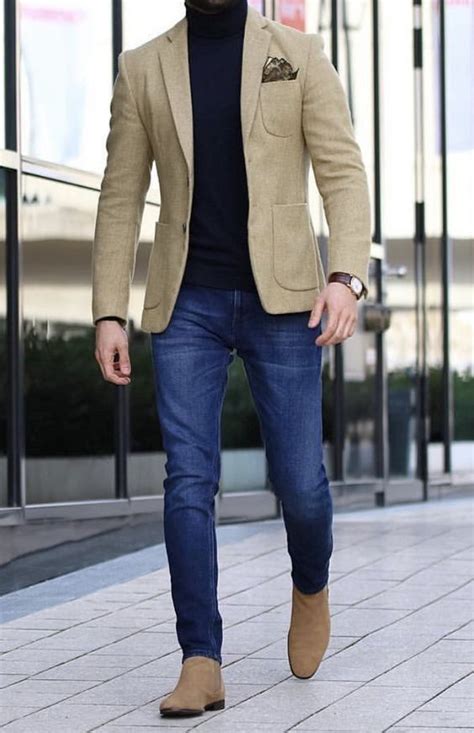 Mens Business Casual Outfits, Blazer Outfits Men, Mens Fashion Blazer, Mens Casual Dress Outfits ...