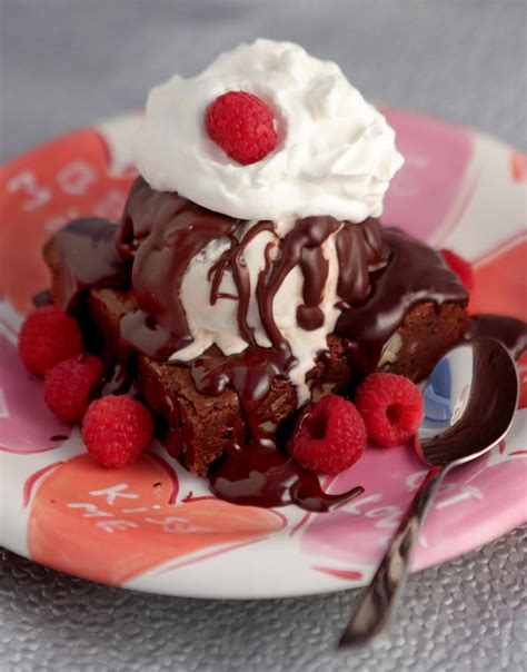 Chocolate Brownie Sundae