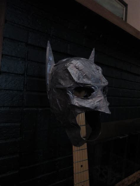 Chuck Does Art: DIY (do it yourself) Batman Costume: Mask