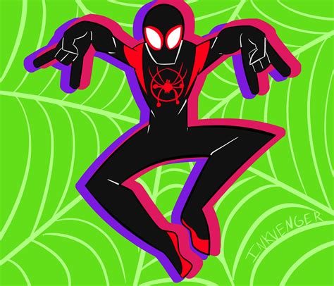 Miles Morales (Spider-Verse) by TheInkvenger on Newgrounds