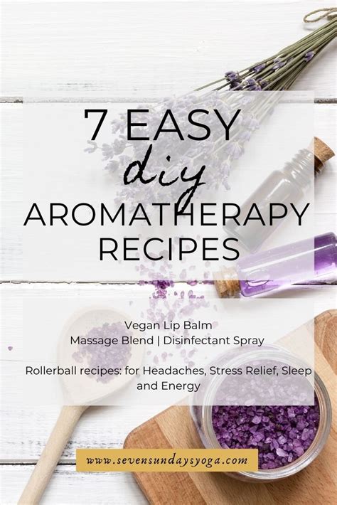 Vegan Lip Balm + Essential Oil Rollerballs and More Easy Aromatherapy Recipes — 7SY