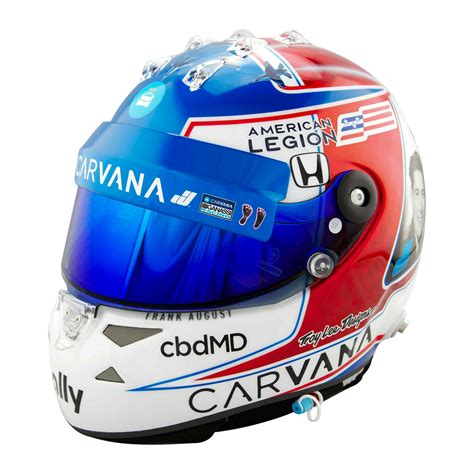 Jimmie Johnson AUTOGRAPHED 1:2 SIZE HELMET OF HEROES REPLICA HELMET